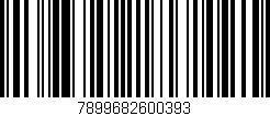 Código de barras (EAN, GTIN, SKU, ISBN): '7899682600393'