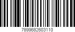 Código de barras (EAN, GTIN, SKU, ISBN): '7899682603110'