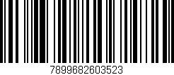 Código de barras (EAN, GTIN, SKU, ISBN): '7899682603523'