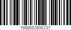 Código de barras (EAN, GTIN, SKU, ISBN): '7899682605237'