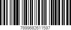 Código de barras (EAN, GTIN, SKU, ISBN): '7899682611597'