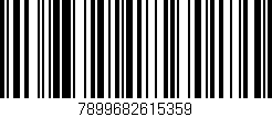 Código de barras (EAN, GTIN, SKU, ISBN): '7899682615359'