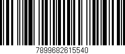 Código de barras (EAN, GTIN, SKU, ISBN): '7899682615540'