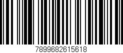 Código de barras (EAN, GTIN, SKU, ISBN): '7899682615618'