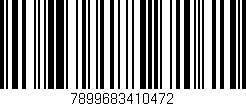 Código de barras (EAN, GTIN, SKU, ISBN): '7899683410472'