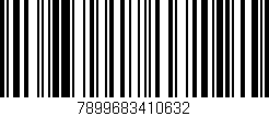 Código de barras (EAN, GTIN, SKU, ISBN): '7899683410632'