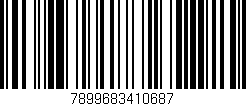 Código de barras (EAN, GTIN, SKU, ISBN): '7899683410687'