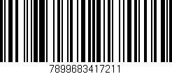Código de barras (EAN, GTIN, SKU, ISBN): '7899683417211'