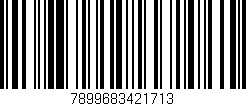 Código de barras (EAN, GTIN, SKU, ISBN): '7899683421713'