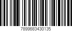 Código de barras (EAN, GTIN, SKU, ISBN): '7899683430135'