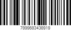Código de barras (EAN, GTIN, SKU, ISBN): '7899683438919'