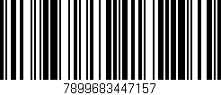 Código de barras (EAN, GTIN, SKU, ISBN): '7899683447157'