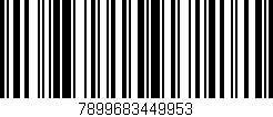 Código de barras (EAN, GTIN, SKU, ISBN): '7899683449953'