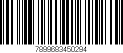 Código de barras (EAN, GTIN, SKU, ISBN): '7899683450294'