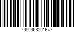 Código de barras (EAN, GTIN, SKU, ISBN): '7899686301647'