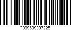 Código de barras (EAN, GTIN, SKU, ISBN): '7899689007225'