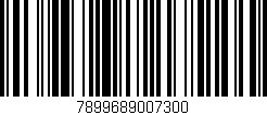 Código de barras (EAN, GTIN, SKU, ISBN): '7899689007300'