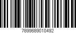 Código de barras (EAN, GTIN, SKU, ISBN): '7899689010492'