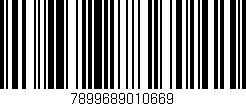 Código de barras (EAN, GTIN, SKU, ISBN): '7899689010669'