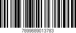 Código de barras (EAN, GTIN, SKU, ISBN): '7899689013783'