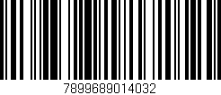 Código de barras (EAN, GTIN, SKU, ISBN): '7899689014032'
