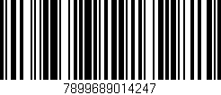 Código de barras (EAN, GTIN, SKU, ISBN): '7899689014247'