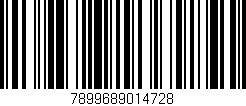 Código de barras (EAN, GTIN, SKU, ISBN): '7899689014728'