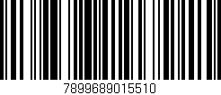 Código de barras (EAN, GTIN, SKU, ISBN): '7899689015510'