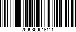 Código de barras (EAN, GTIN, SKU, ISBN): '7899689016111'