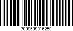 Código de barras (EAN, GTIN, SKU, ISBN): '7899689016258'