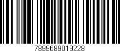 Código de barras (EAN, GTIN, SKU, ISBN): '7899689019228'