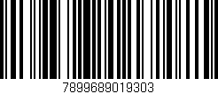 Código de barras (EAN, GTIN, SKU, ISBN): '7899689019303'
