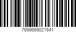 Código de barras (EAN, GTIN, SKU, ISBN): '7899689021641'