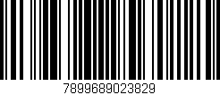 Código de barras (EAN, GTIN, SKU, ISBN): '7899689023829'
