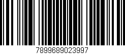 Código de barras (EAN, GTIN, SKU, ISBN): '7899689023997'