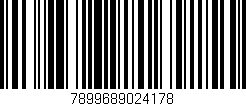 Código de barras (EAN, GTIN, SKU, ISBN): '7899689024178'