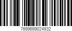 Código de barras (EAN, GTIN, SKU, ISBN): '7899689024932'