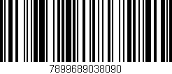 Código de barras (EAN, GTIN, SKU, ISBN): '7899689038090'