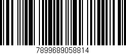 Código de barras (EAN, GTIN, SKU, ISBN): '7899689058814'