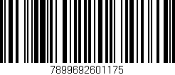Código de barras (EAN, GTIN, SKU, ISBN): '7899692601175'