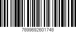 Código de barras (EAN, GTIN, SKU, ISBN): '7899692601748'
