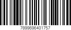 Código de barras (EAN, GTIN, SKU, ISBN): '7899696401757'