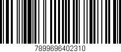 Código de barras (EAN, GTIN, SKU, ISBN): '7899696402310'