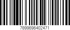 Código de barras (EAN, GTIN, SKU, ISBN): '7899696402471'