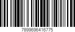 Código de barras (EAN, GTIN, SKU, ISBN): '7899696416775'