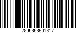 Código de barras (EAN, GTIN, SKU, ISBN): '7899696501617'