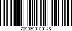 Código de barras (EAN, GTIN, SKU, ISBN): '7899698100146'