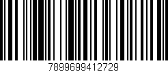 Código de barras (EAN, GTIN, SKU, ISBN): '7899699412729'
