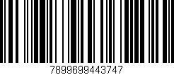 Código de barras (EAN, GTIN, SKU, ISBN): '7899699443747'