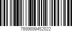 Código de barras (EAN, GTIN, SKU, ISBN): '7899699452022'